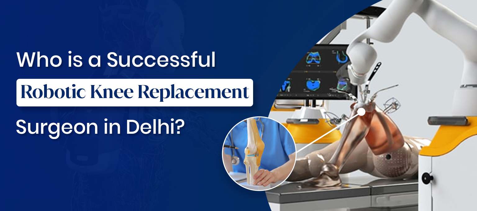 Who is a Successful Robotic Knee Replacemen Surgeon in Delhi